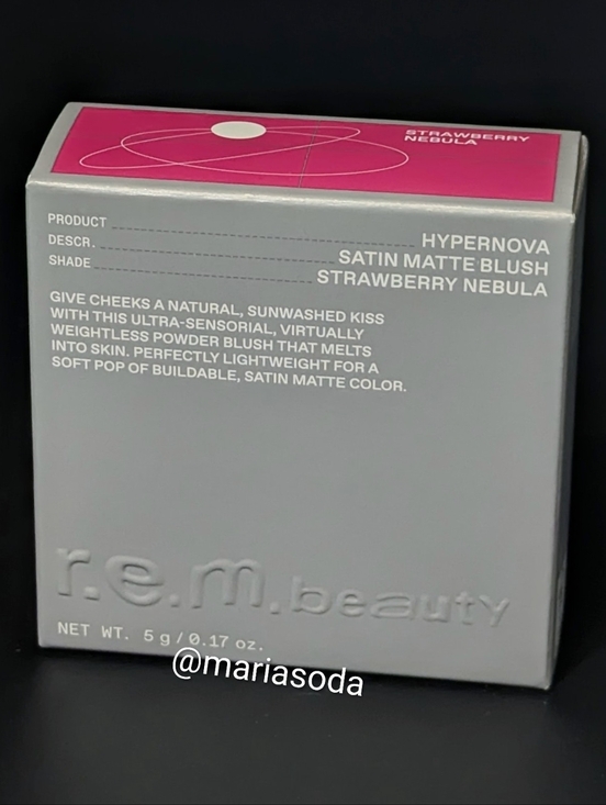 R.E.M. Beauty Other - r.e.m. beauty hypernova satin matte blush strawberry nebula